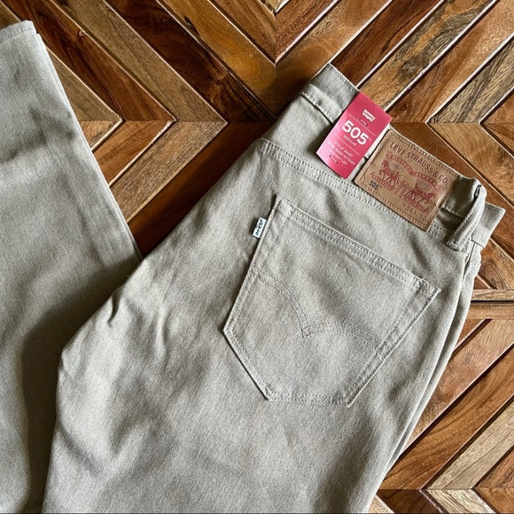 Levi’s 505 Premium Fleece Lined Warm Jeans -Japan